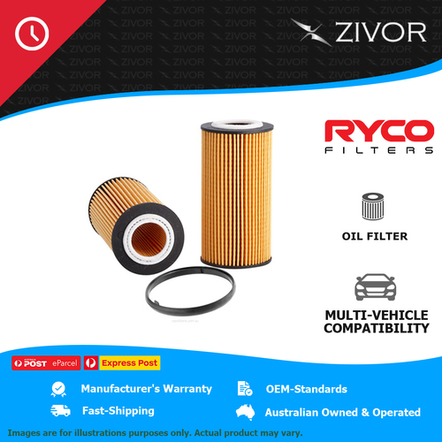 New RYCO Oil Filter Cartridge For AUDI RSQ3 F3 2.5L DAZA, DNWA R2646P
