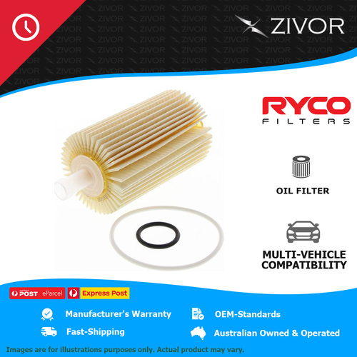 New RYCO Oil Filter Cartridge For LEXUS ISF USE20R 5.0L 2UR-GSE R2651P