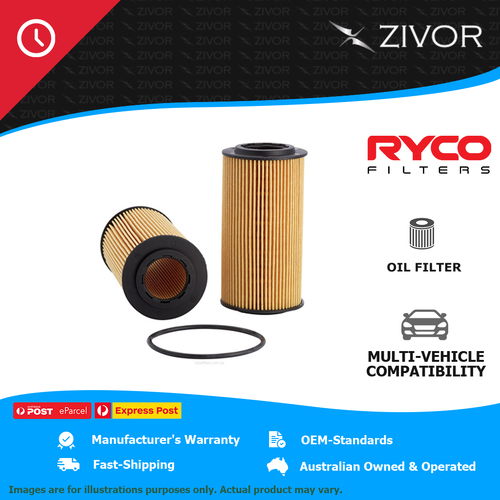 New RYCO Oil Filter Cartridge For FORD MONDEO MB XR5 2.5L HUBA B5254T R2652P