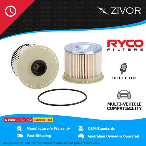 New RYCO Fuel Filter Cartridge For HOLDEN COLORADO RC 3.0L 4JJ1-TC R2656P