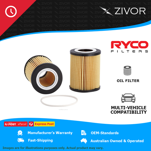 New RYCO Oil Filter Cartridge For VOLVO S60 T6 3.0L B6304T3 R2667P