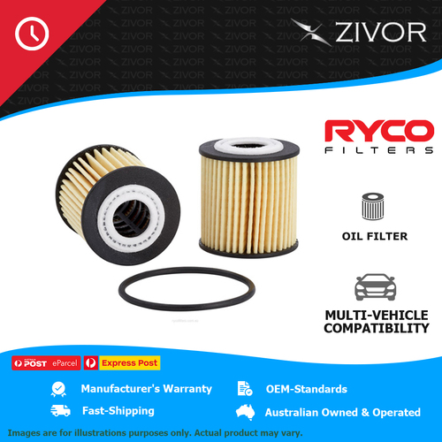 New RYCO Oil Filter Cartridge For SMART MCC CABRIO 450 0.7L M160.920 R2668P