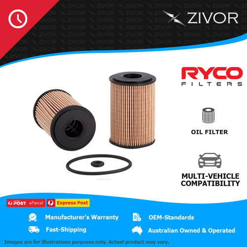 New RYCO Oil Filter Cartridge For MERCEDES-BENZ A140 W168 1.4L M166 R2678P
