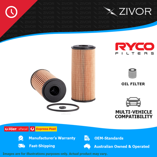 New RYCO Oil Filter Cartridge For MERCEDES-BENZ B180 CDI W245 2.0L OM640 R2679P