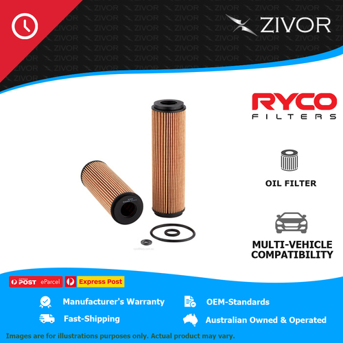 New RYCO Oil Filter Cartridge For MERCEDES-BENZ C200 KOMPRESSOR S203 R2681P