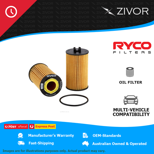 New RYCO Oil Filter Cartridge For HOLDEN ASTRA BK 1.6L B16SHT R2694P