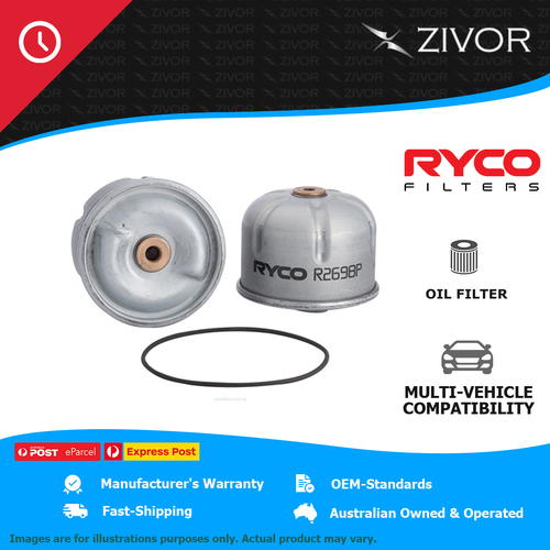 New RYCO Oil Filter Cartridge For FORD TRANSIT VM 2.4L Duratorq H9FB R2698P