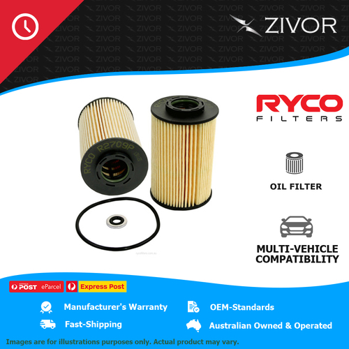 New RYCO Oil Filter Cartridge For KIA GRAND CARNIVAL VQ 3.8L G6DA R2709P