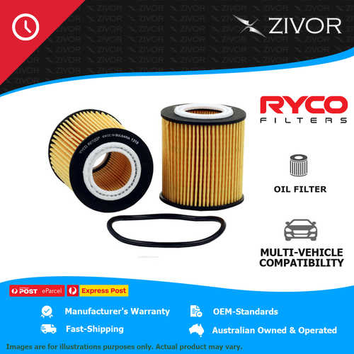 New RYCO Oil Filter Cartridge For FORD RANGER PX 3.2L Duratorq TDCi P5AT R2720P