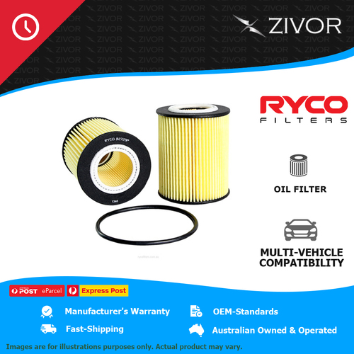 New RYCO Oil Filter Cartridge For JAGUAR XJ X351 3.0L AJV6D 306DT R2729P