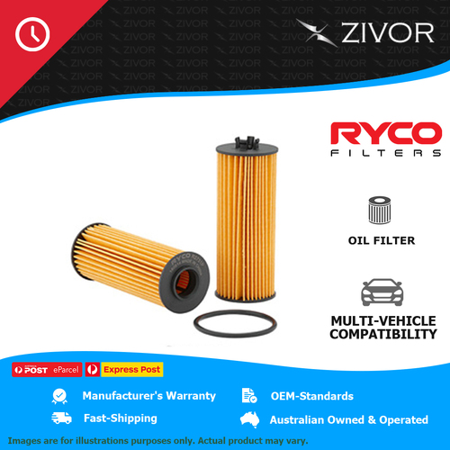 New RYCO Oil Filter Cartridge For CHRYSLER 300 LX 3.6L Pentastar ERB R2731P