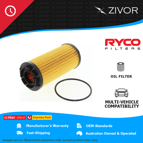 New RYCO Oil Filter Cartridge For HOLDEN COLORADO RG 2.8L Duramax 2.8 R2734P