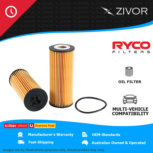 New RYCO Oil Filter Cartridge For MERCEDES-AMG CLA45 X117 2.0L M133 R2735P