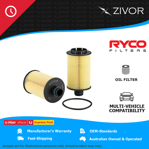 New RYCO Oil Filter Cartridge For CHRYSLER 300 LX 3.0L EXF, EXL, OM642 R2736P