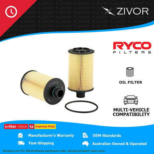 New RYCO Oil Filter Cartridge For MERCEDES-AMG GLS63 X166 5.5L M157 R2737P