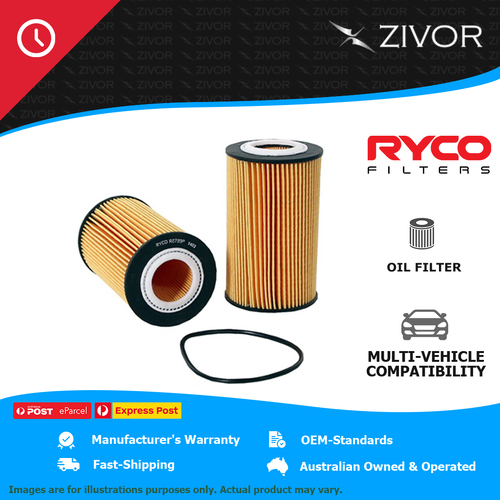 New RYCO Oil Filter Cartridge For MERCEDES-AMG C63 W204 6.2L M156 R2739P
