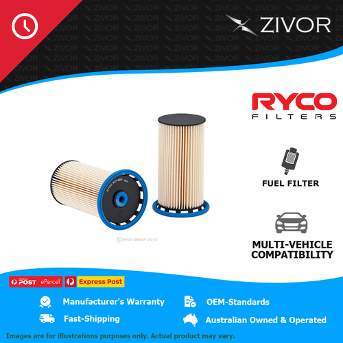 New RYCO Fuel Filter Cartridge For AUDI A3 8V 2.0L CRBC, CRLB R2746P