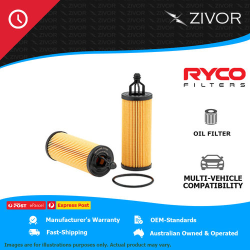 New RYCO Oil Filter Cartridge For JEEP WRANGLER JK 3.6L Pentastar R2753P