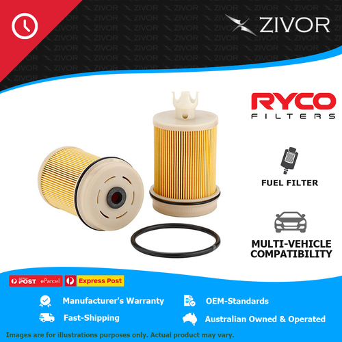 RYCO Fuel Filter Cartridge For HINO 300 SERIES XJC710R 721 5.1L J05E-UJ R2756P