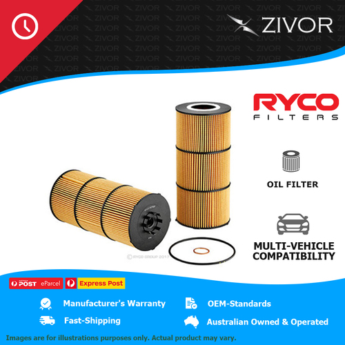 New RYCO Oil Filter Cartridge For MERCEDES-BENZ HEAVY AROCS 3263 1 R2789P