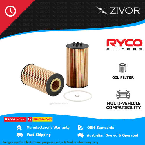 New RYCO Oil Filter Cartridge For AUDI S4 B6 8H 4.2L BBK R2790P