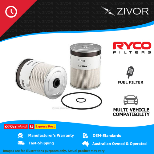 New RYCO Fuel Filter For FREIGHTLINER CORONADO 114 14.8L DD15 R2797P