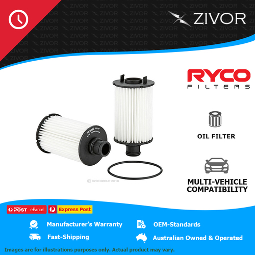 New RYCO Oil Filter For LAND ROVER RANGE ROVER SPORT L320 V8SC R2814P