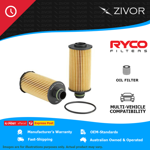 New RYCO Oil Filter Cartridge For ALFA ROMEO STELVIO 949 2.1L 55271838 R2866P