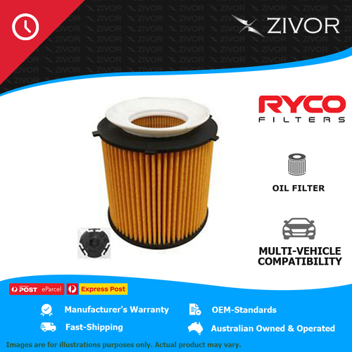 New RYCO Oil Filter Cartridge with Sump Plug For BMW Z4 E89 SDRIVE 20i R2870P