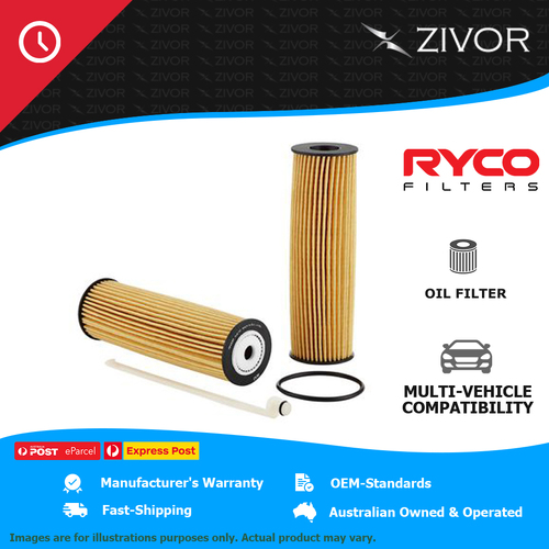 New RYCO Oil Filter Cartridge For MERCEDES-BENZ E220d W213 2.0L OM654 R2875P