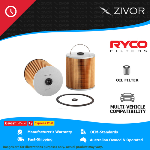 New RYCO Oil Filter Cartridge For MERCEDES-BENZ HEAVY BUS 030# 3.8L OM314 8v R4P