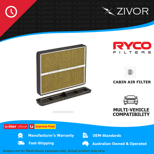 RYCO Cabin Air Filter-Microshield For FORD FAIRMONT BF II 5.4L Barra 230 RCA100M