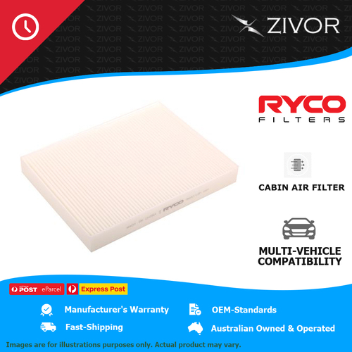 New RYCO Cabin Air Filter For VOLKSWAGEN TRANSPORTER T5 TDI400 2.0L CFCA RCA112P