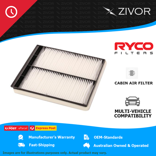 New RYCO Cabin Air Filter For CITROEN XANTIA 1.9L XUD9TE/L (DHY/D8A) RCA142P