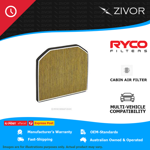 New RYCO Cabin Air Filter - Microshield For HOLDEN COMMODORE VF SERIES 1 RCA162M