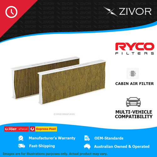 RYCO Cabin Air Filter-Microshield For NISSAN NAVARA D40 2.5L YD25DDTi RCA174M