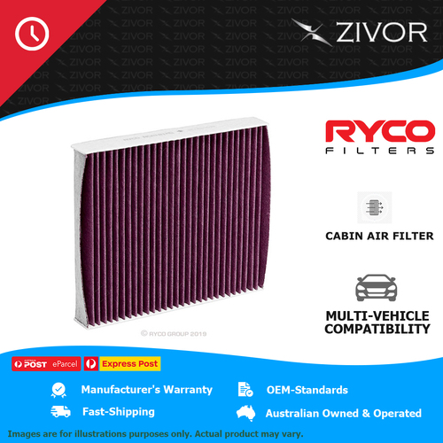 New RYCO Microshield Cabin Air Filter For FORD MONDEO MB RCA181MS