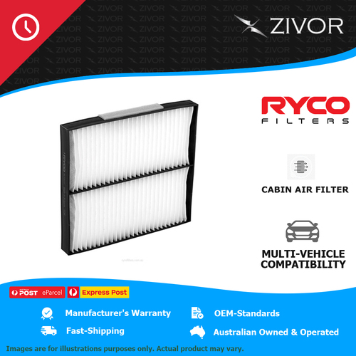 New RYCO Cabin Air Filter For MAZDA MAZDA6 GH 2.2L R2 RCA187P