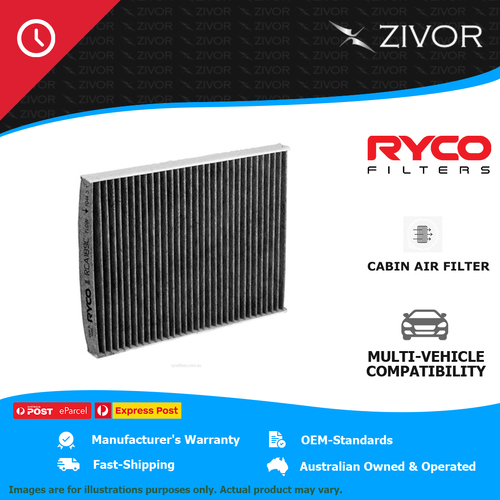 New RYCO Cabin Air Filter For FORD FIESTA WZ 1.0L Ecoboost RCA189C