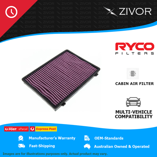 RYCO Cabin Air Filter-Microshield For SKODA SUPERB 3T4 191FSI 3.6L CDVA RCA194MS