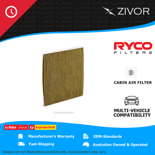 New RYCO Cabin Air Filter-Microshield For HYUNDAI SANTA FE DM 3.3L G6DF RCA201M