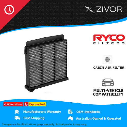 New RYCO Cabin Air Filter For MITSUBISHI TRITON MN 2.4L 4G64 S4 RCA206C