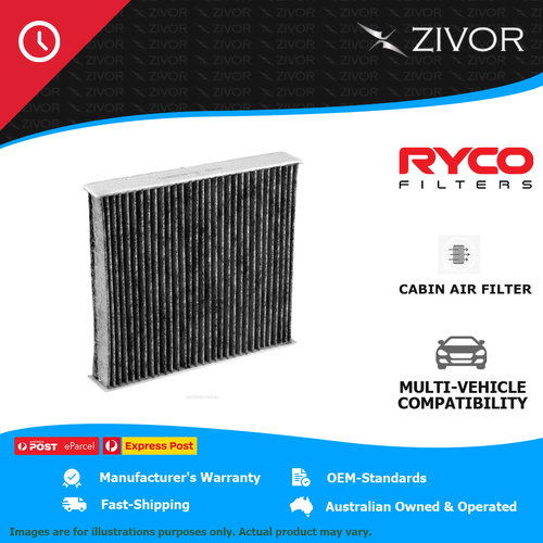 New RYCO Cabin Air Filter For VOLVO C70 T5 2.5L B5254T7 RCA207C