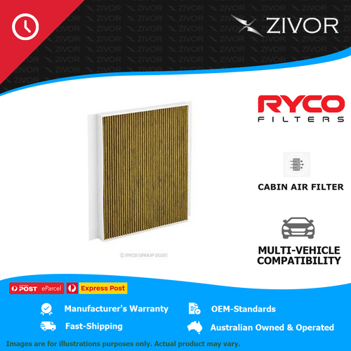 New RYCO Cabin Air Filter - Microshield For HYUNDAI IX35 LM 2.0L G4NC RCA211M