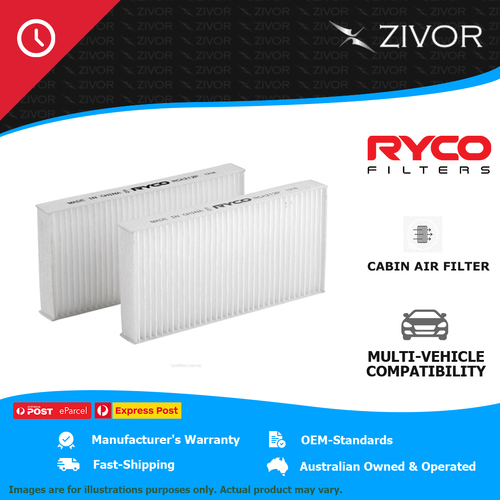 New RYCO Cabin Air Filter For JEEP CHEROKEE KK 2.8L ENS, R428 RCA212P