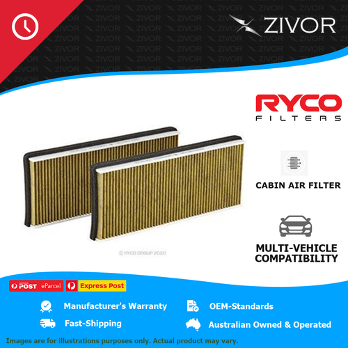 RYCO Microshield Cabin Air Filter For NISSAN NAVARA D40 2.5L YD25DDTi RCA230M