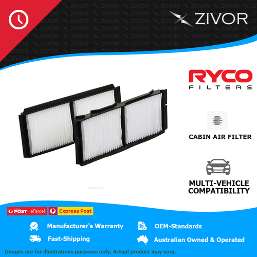 New RYCO Cabin Air Filter For MAZDA MAZDA3 BL SP25 2.5L L5-VE RCA232P