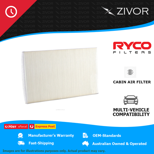 New RYCO Cabin Air Filter For HOLDEN BARINA SB 1.2L C12NZ RCA233P