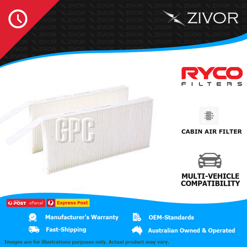 New RYCO Cabin Air Filter For RENAULT KANGOO F61 DCi 1.5L K9K RCA238P