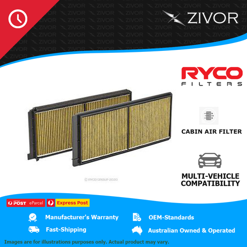 RYCO Microshield Cabin Air Filter For FORD FIESTA WT 1.6L Duratec HXJA RCA246M